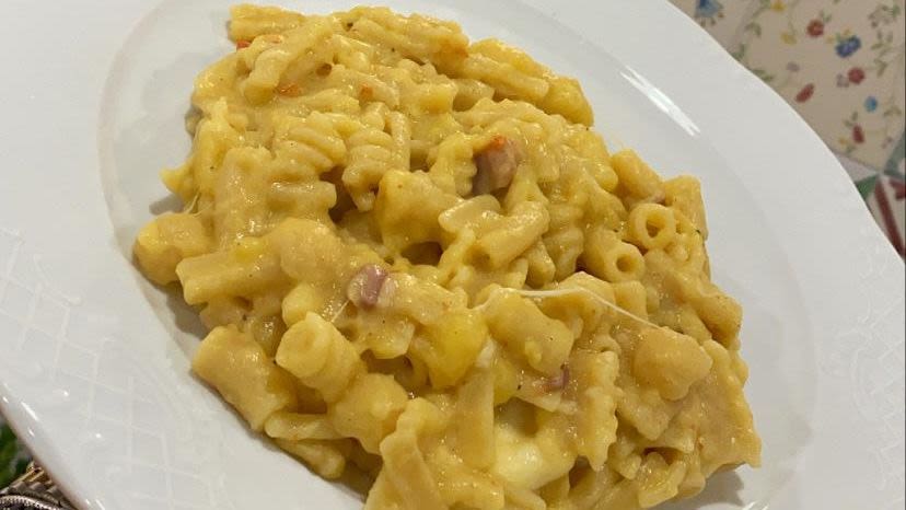 Pasta patate e provola